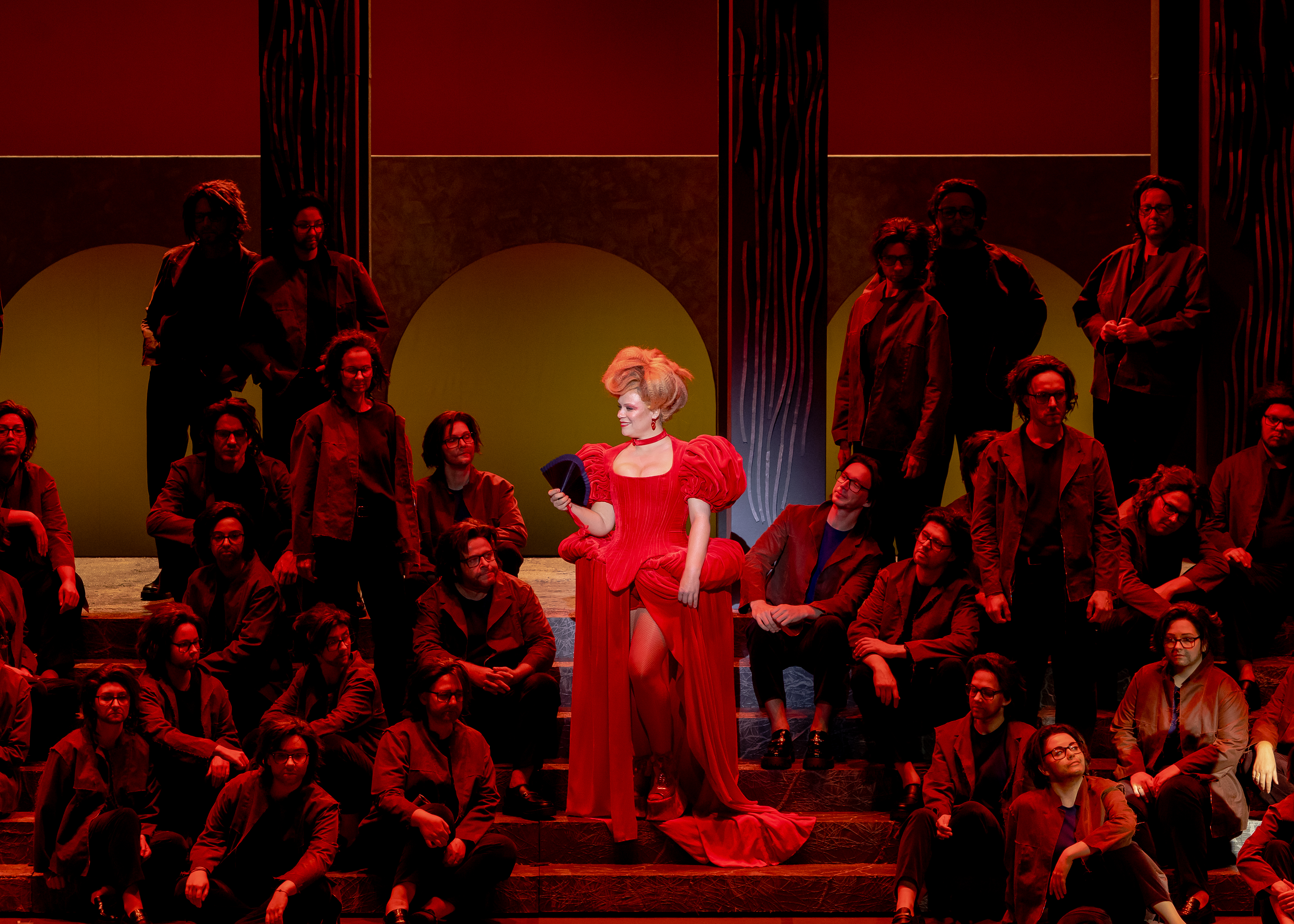 Skats no LNOB izrādes "Hofmaņa stāsti" // Foto – Agnese Zeltiņa